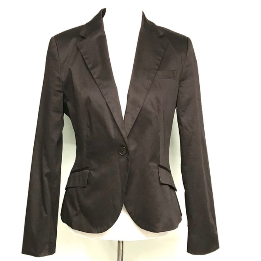Zara Basics  Chocolate Brown Blazer
